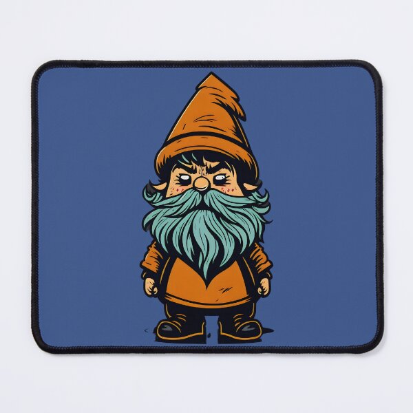 Item preview, Cute Cartoon Vintage Retro Colorful Gnome Design designed and sold by MoxieVibe.
