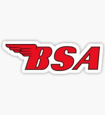 BSA Motorcycles Sticker