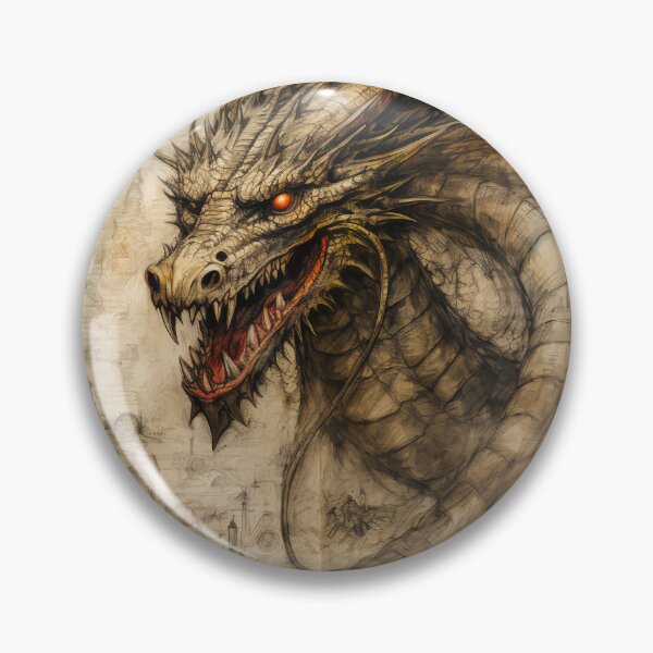 Item preview, Old Ancient Drawings of Dragons  designed and sold by BrandonArtWorld.