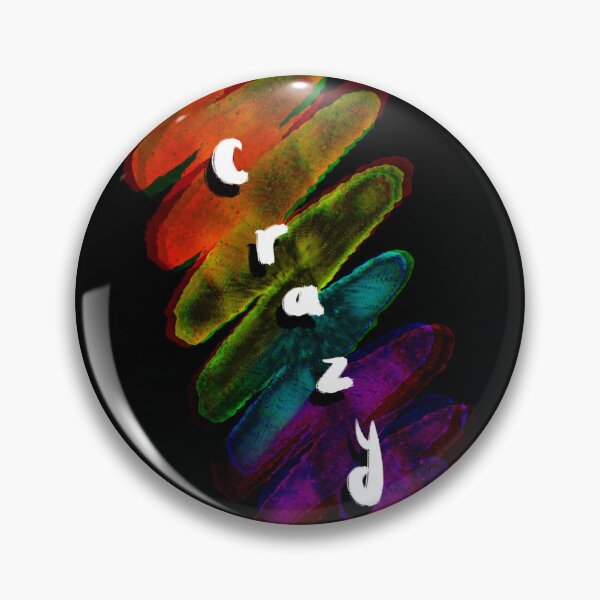 Item preview, ‘Crazy’ Rainbow Deisgn designed and sold by galaxy-dragon.