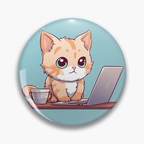 Item preview, Cute Cafe Kitten designed and sold by Newma2112.