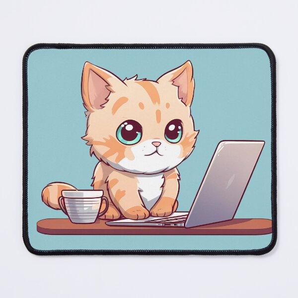 Item preview, Cute Cafe Kitten designed and sold by Newma2112.