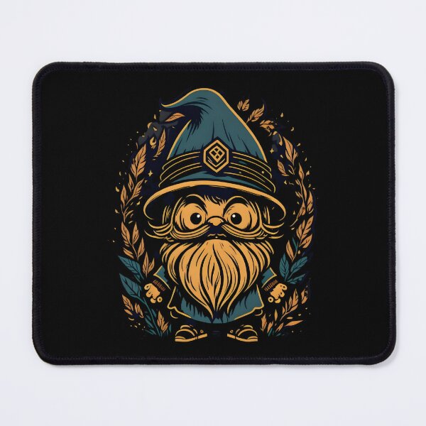Item preview, Cute Cartoon Vintage Retro Gnome Design designed and sold by MoxieVibe.