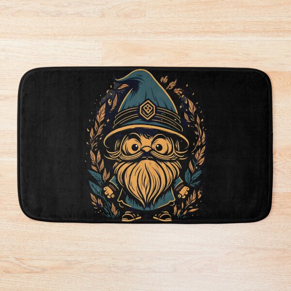 Item preview, Cute Cartoon Vintage Retro Gnome Design designed and sold by MoxieVibe.