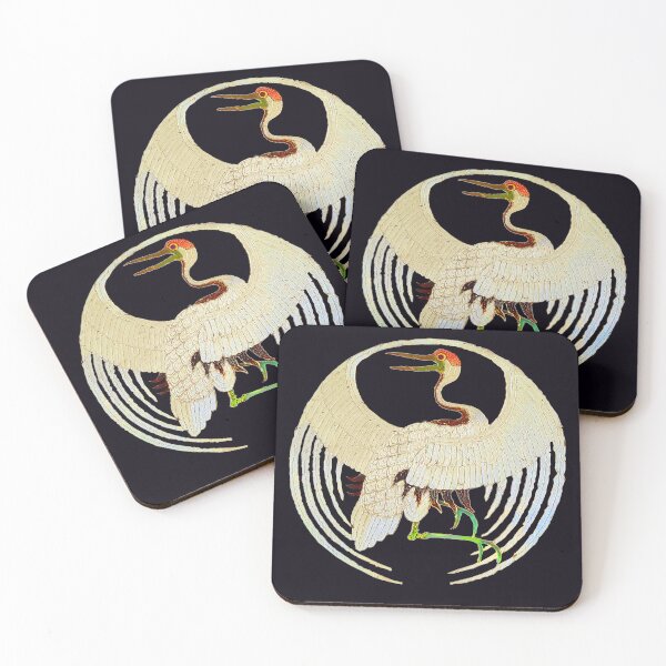 Item preview, White Crane designed and sold by Russell Hansen.