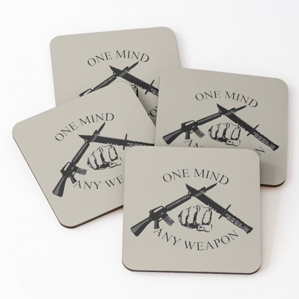 Item preview, ONE MIND ANY WEAPON designed and sold by THE AMERICAN TEEVANGELIST.