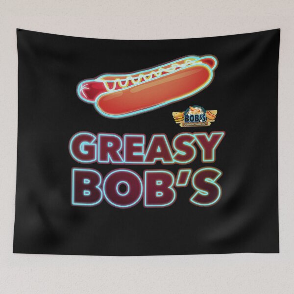 Item preview, Greasy Bobs logo designed and sold by LoyTrantow.