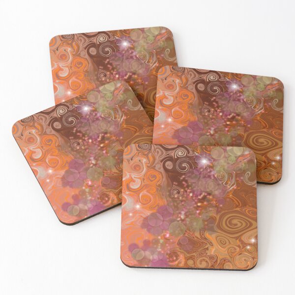 Item preview, Pumpkin Spice Autumn Abstract Swirls  designed and sold by Kristi Duggins.