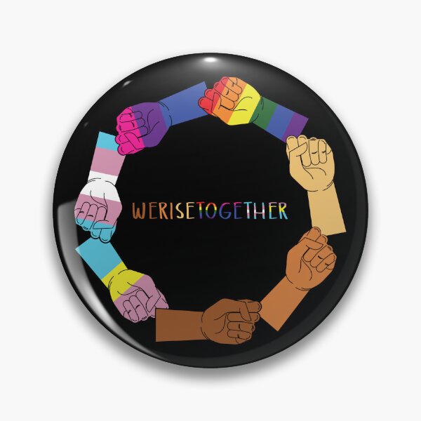 Item preview, We rise together LGBT designed and sold by ZDreamers.