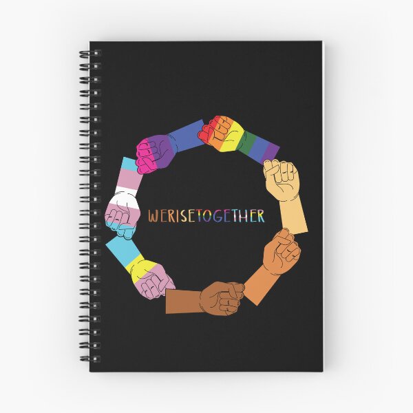 Item preview, We rise together LGBT designed and sold by ZDreamers.