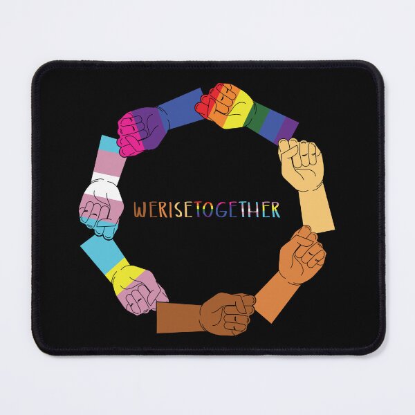 Item preview, We rise together LGBT designed and sold by ZDreamers.