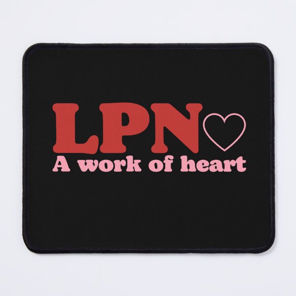 Item preview, LPN Nurse Gift With Heart designed and sold by LomeeCo.