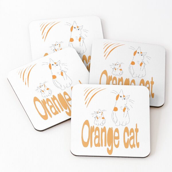 Item preview, Orange cat stickers. designed and sold by Nesyarat.