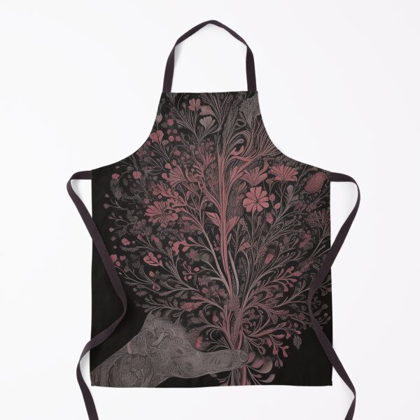 Item preview, Dark Academia Gothic Human Anatomy Flower designed and sold by Yellowriversss.