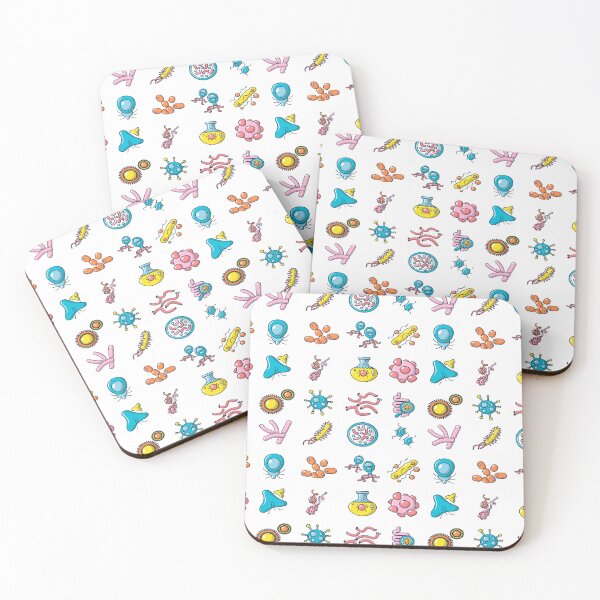 Item preview, Microbiology Bacterium Pattern designed and sold by Porosenok.