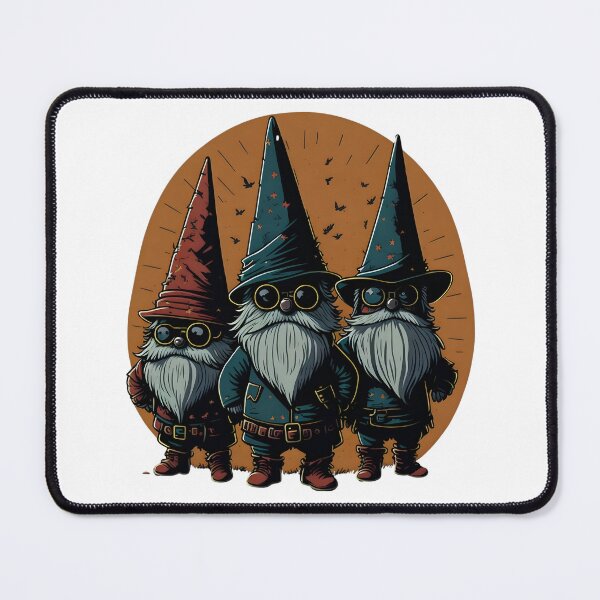Item preview, Cute Cartoon Vintage Retro Colorful Gnomes Design designed and sold by MoxieVibe.