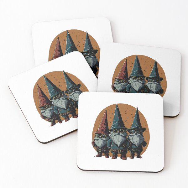 Item preview, Cute Cartoon Vintage Retro Colorful Gnomes Design designed and sold by MoxieVibe.