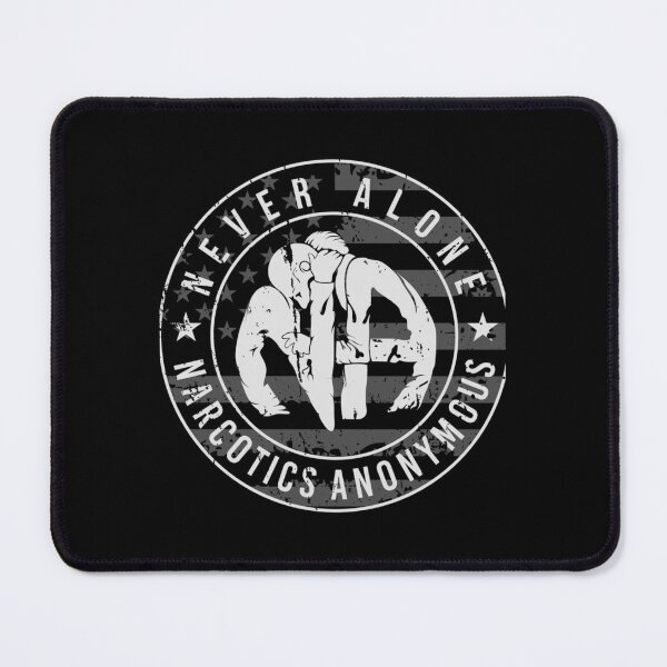 Item preview, Never Alone Narcotics Anonymous Vintage American Flag designed and sold by EddieTrendyS.