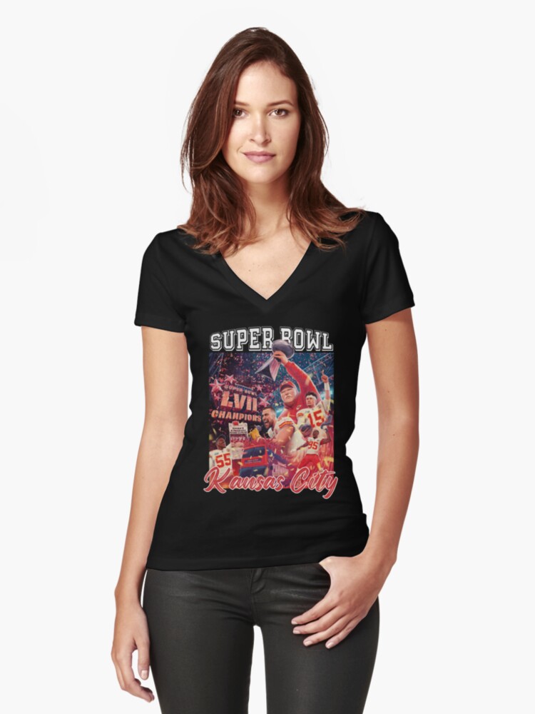 Buy the Kansas City Chiefs Scoop Neck T-Shirt