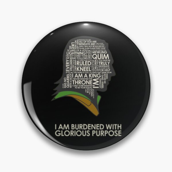Item preview, I AM BURDENED WITH GLORIOUS PURPOSE designed and sold by doyle-rela.