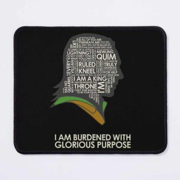 Item preview, I AM BURDENED WITH GLORIOUS PURPOSE designed and sold by doyle-rela.