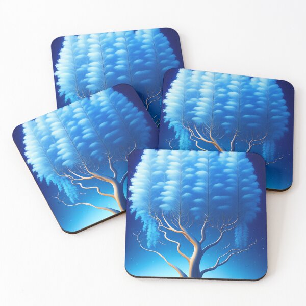 Item preview, Majestic Willow with Long Blue Branches designed and sold by WhimsyRealm.