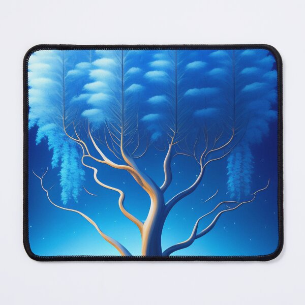 Item preview, Majestic Willow with Long Blue Branches designed and sold by WhimsyRealm.