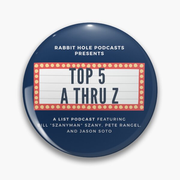 Item preview, Top 5 A Thru Z Logo designed and sold by rabbitholepods.