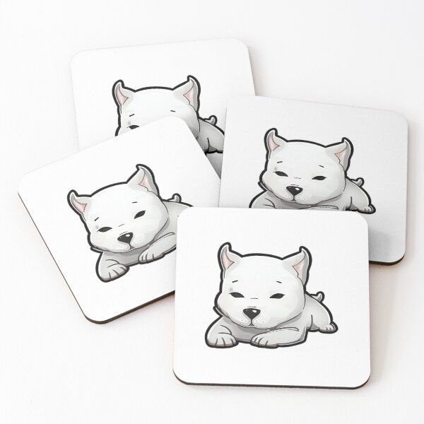 Item preview, Chibi Dogo Argentino designed and sold by City0fDreams.