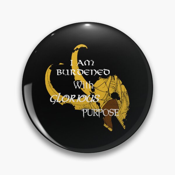 Item preview, I am burdened with glorious purpose designed and sold by doyle-rela.