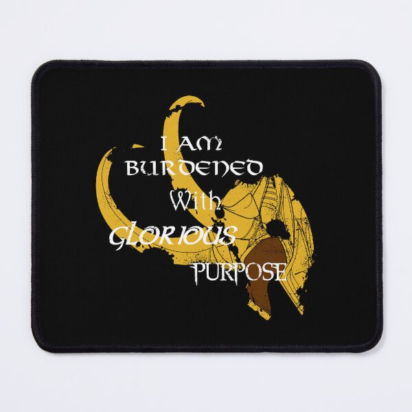 Item preview, I am burdened with glorious purpose designed and sold by doyle-rela.