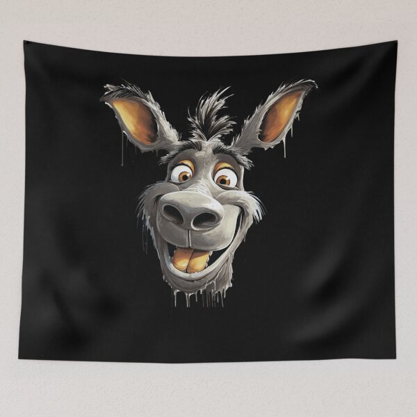Item preview, Lively Donkey Animated Eyes and Playful Grin designed and sold by LiamRyans.