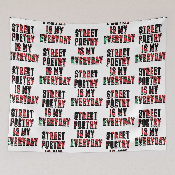 Item preview, Street poetry is my everyday Premium  designed and sold by EmoniDee.
