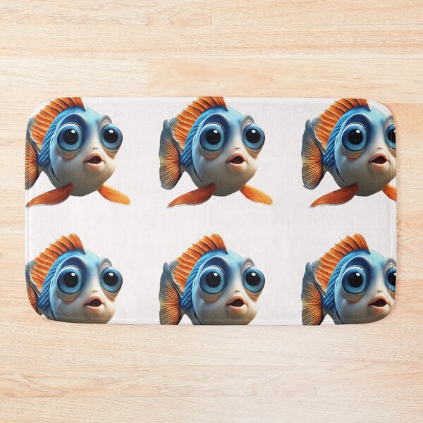 Item preview, surprised fish designed and sold by TodoDecoArt.