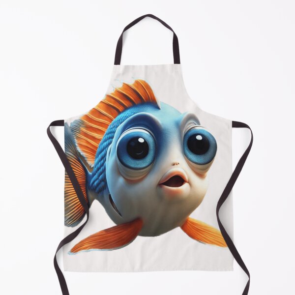 Item preview, surprised fish designed and sold by TodoDecoArt.