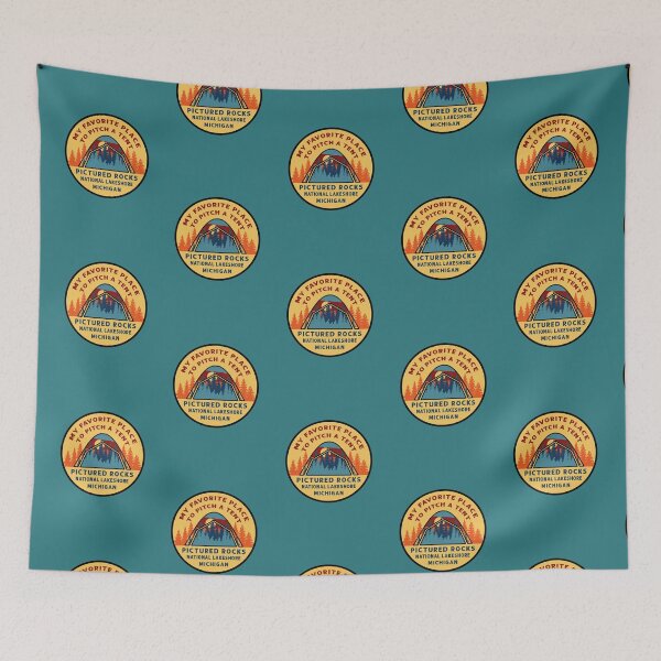 Item preview, Pictured Rocks National Lakeshore Tent Patch designed and sold by bahnec.