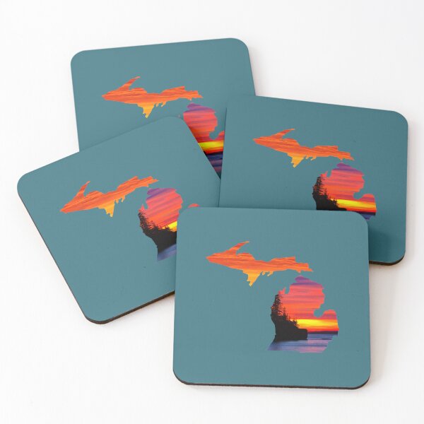 Item preview, Pictured Rocks Sunset in the Upper Peninsula of Michigan designed and sold by bahnec.