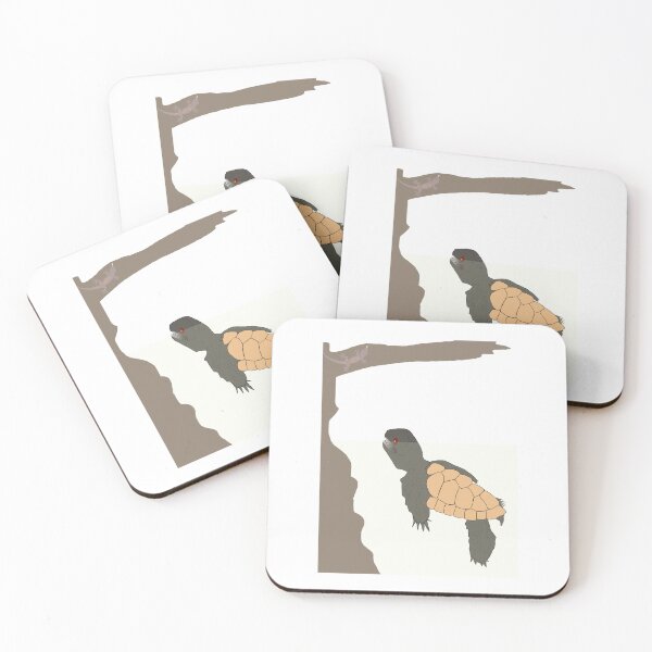 Item preview, Fun turtle wants to eat gecko stickers. designed and sold by Nesyarat.