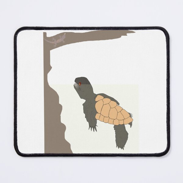 Item preview, Fun turtle wants to eat gecko stickers. designed and sold by Nesyarat.