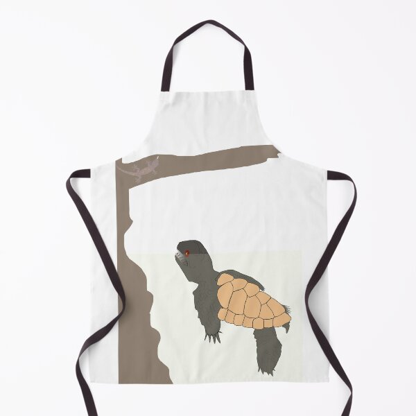 Item preview, Fun turtle wants to eat gecko stickers. designed and sold by Nesyarat.