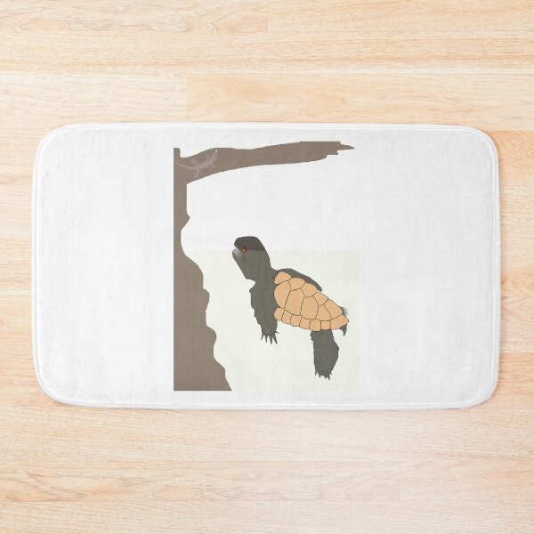 Item preview, Fun turtle wants to eat gecko stickers. designed and sold by Nesyarat.