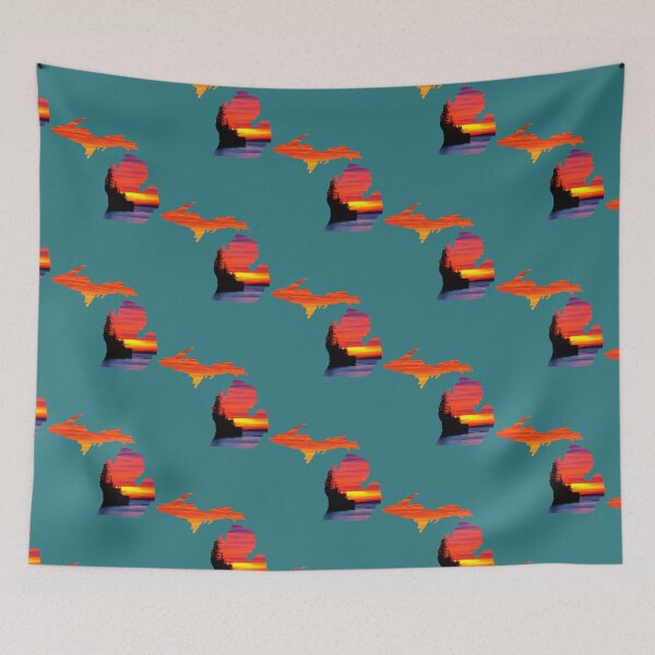 Item preview, Pictured Rocks Sunset in the Upper Peninsula of Michigan designed and sold by bahnec.