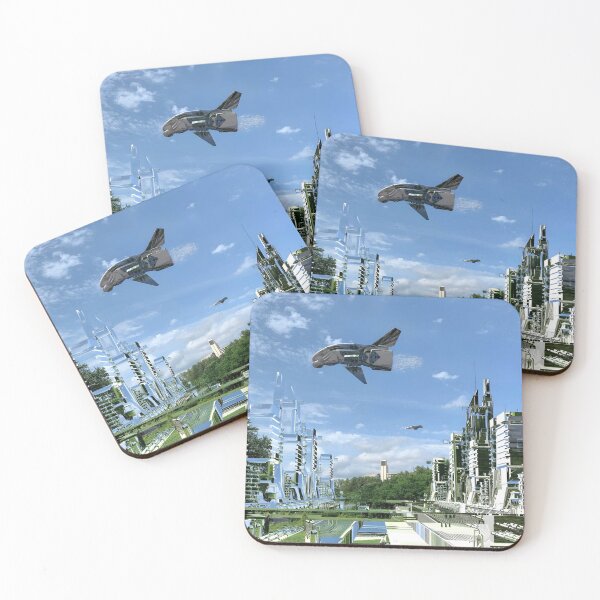 Item preview, Solarpunk Megalopolis designed and sold by accidentallysf.