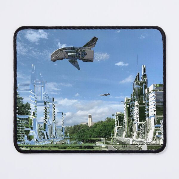 Item preview, Solarpunk Megalopolis designed and sold by accidentallysf.
