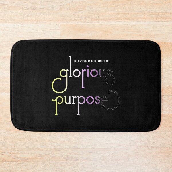 Item preview, Burdened with glorious purpose - non-binary flag (dark shirts) designed and sold by doyle-rela.
