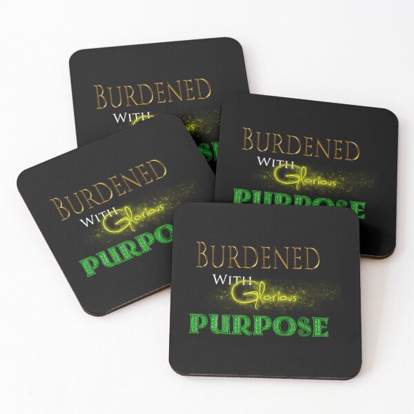 Item preview, Burdened With Glorious Purpose - Green Fitted designed and sold by doyle-rela.