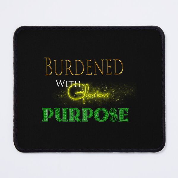 Item preview, Burdened With Glorious Purpose - Green Fitted designed and sold by doyle-rela.