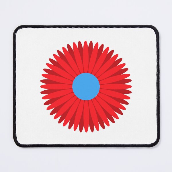 Item preview, Red and Blue Flower designed and sold by kavanaghdesigns.