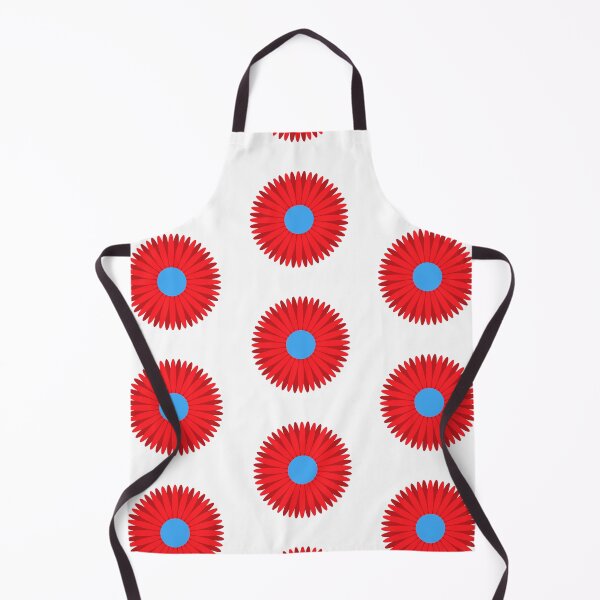 Item preview, Red and Blue Flower designed and sold by kavanaghdesigns.