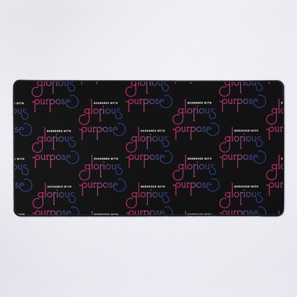 Item preview, Burdened with glorious purpose - bisexual flag designed and sold by doyle-rela.